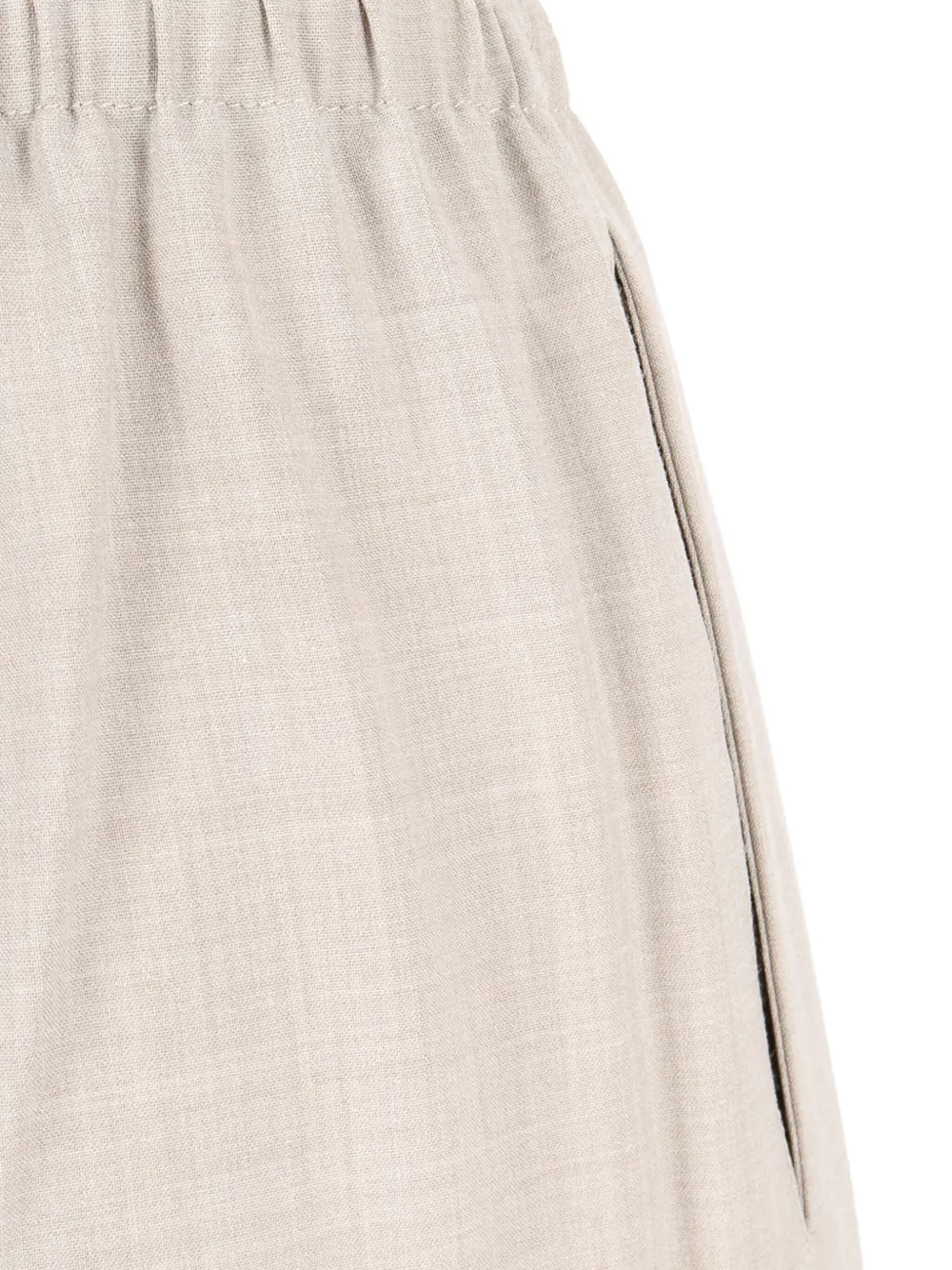 Forte Forte Drawstring Trousers In Neutral