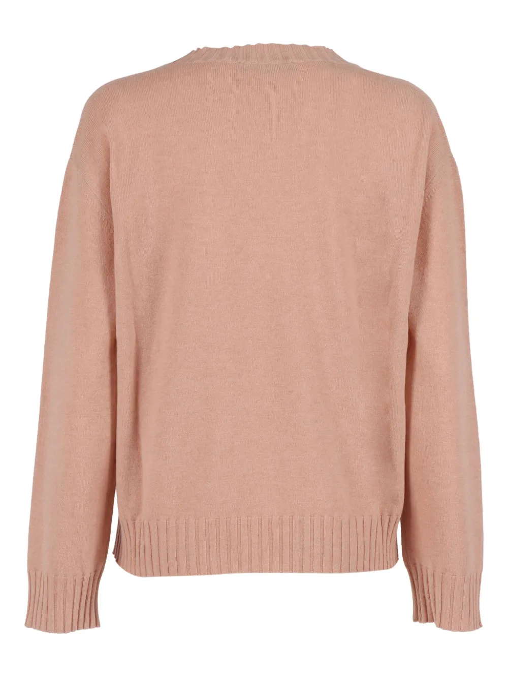 Fabiana Filippi V-neck embellished sweater Roze