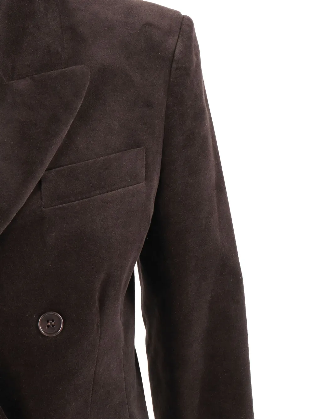 P.a.r.o.s.h Double-breasted Blazer In Brown
