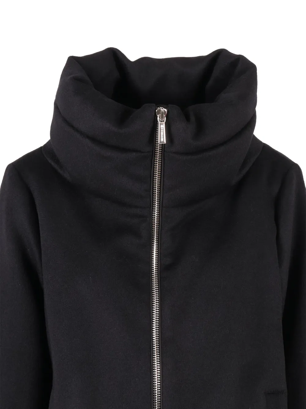Moorer Quilted Wool-cashmere Blend Single-breasted Coat In Black