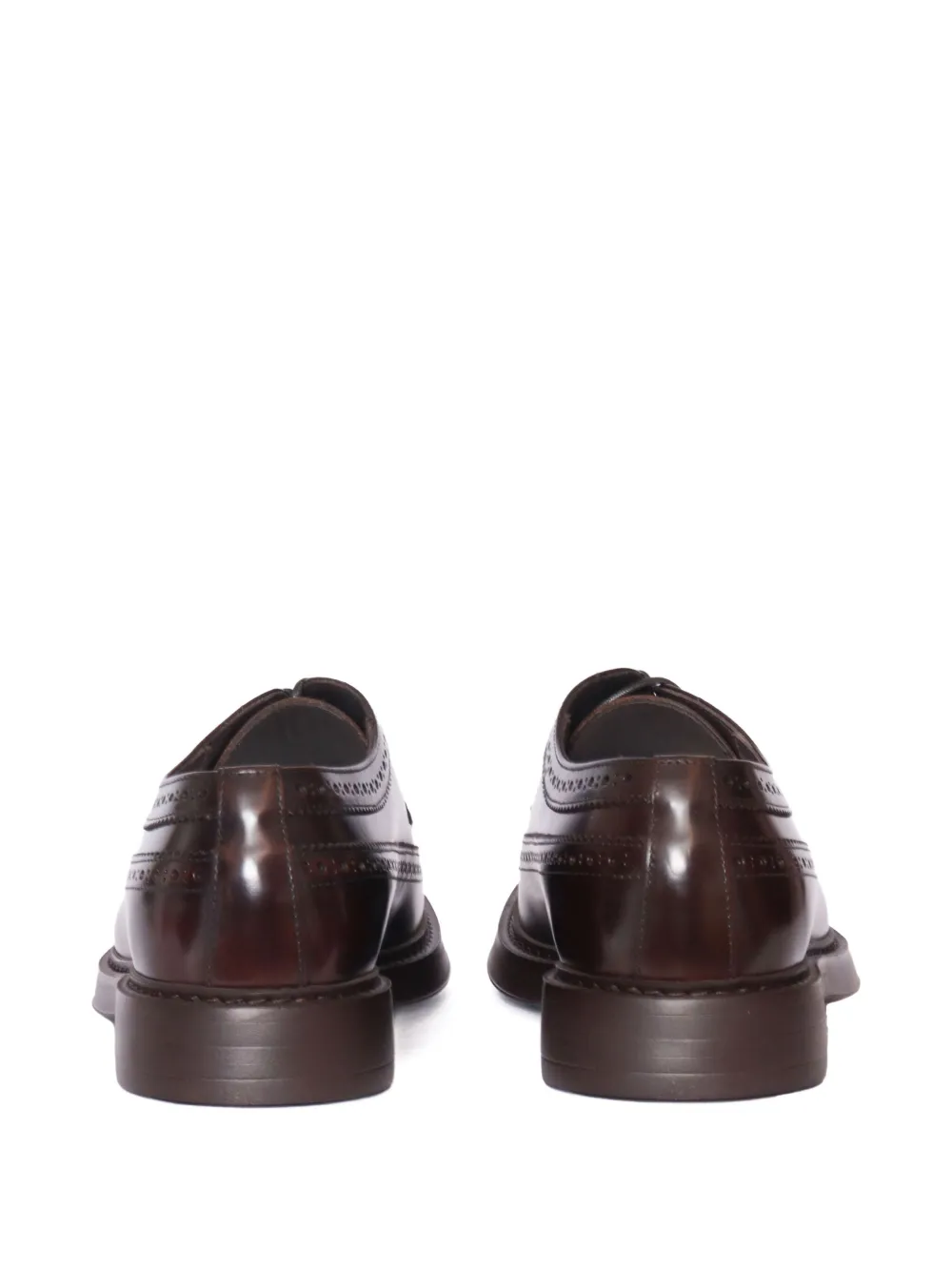 Doucal's Leren derby schoenen Bruin