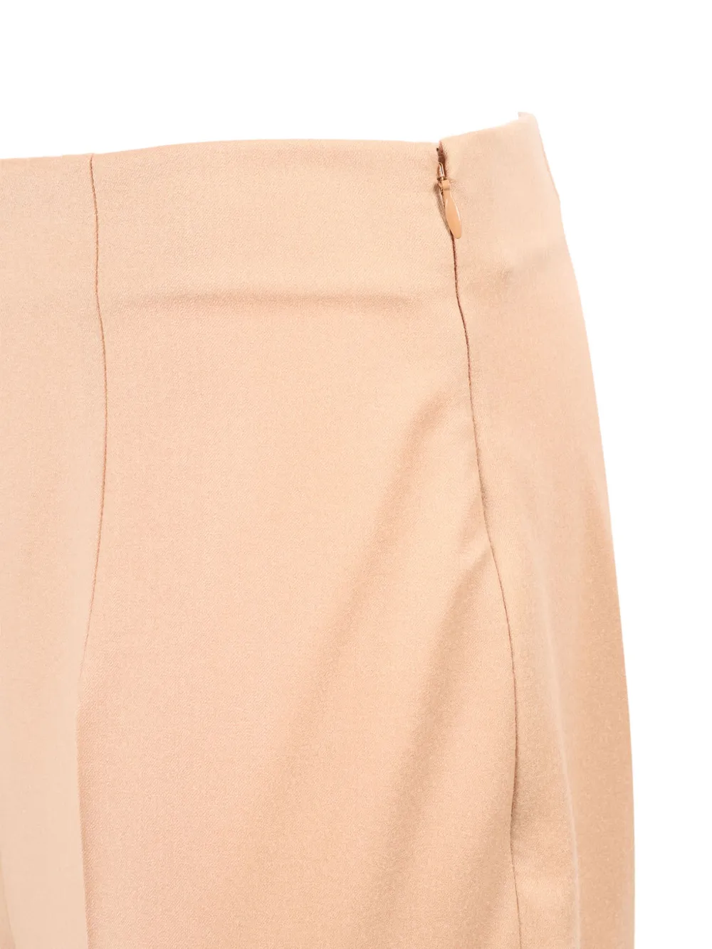 Alberta Ferretti High waist broeken Beige