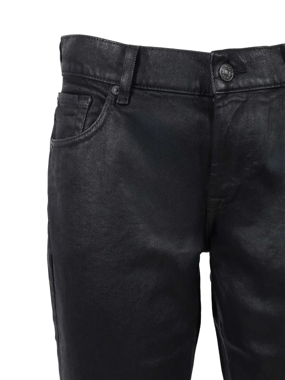7 For All Mankind Flared jeans met vijf zakken Zwart