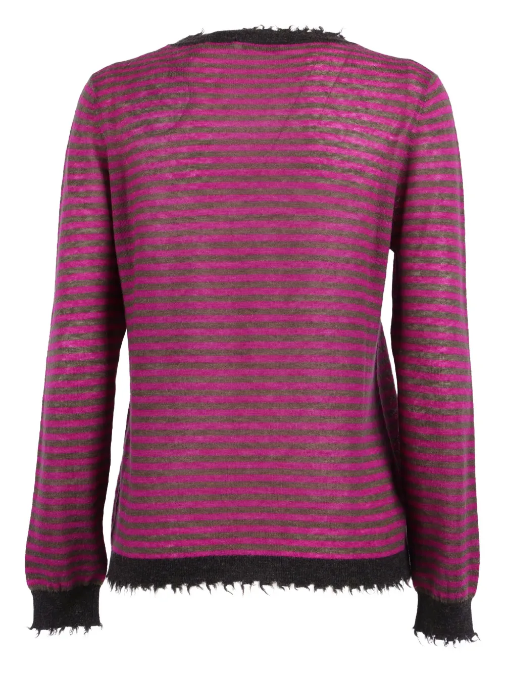Kangra striped frayed-edge sweater | Sweaters | Image 2