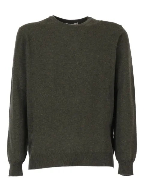 Kangra elbow-patch crew-neck sweater