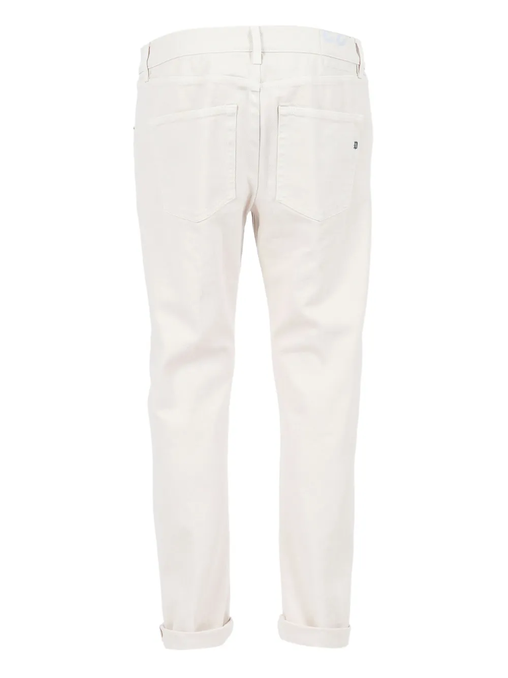 DONDUP KIDS Tcon jeans met omgeslagen pijpen - Wit