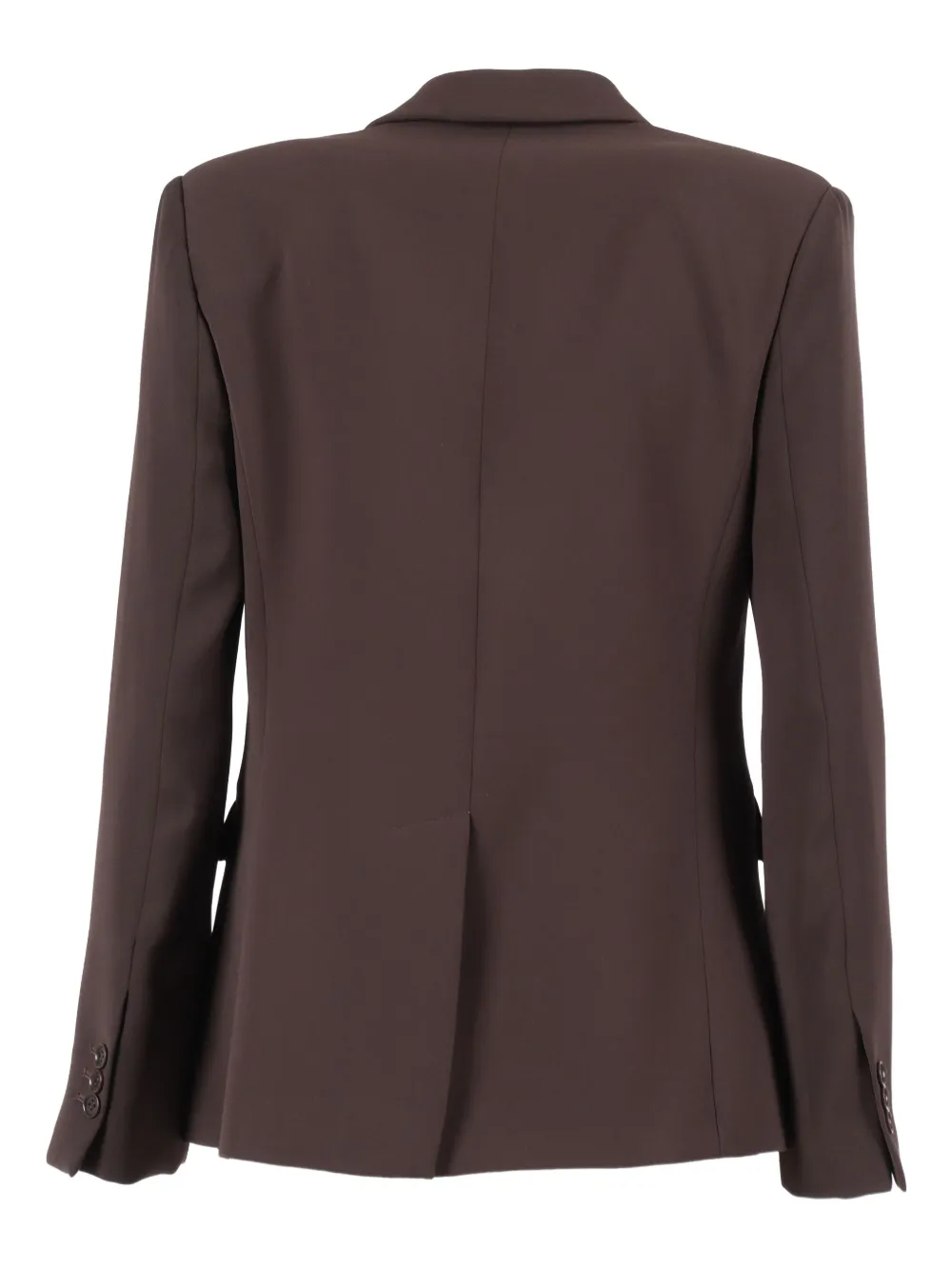 P.a.r.o.s.h Single-breasted Pocket Jacket In Brown