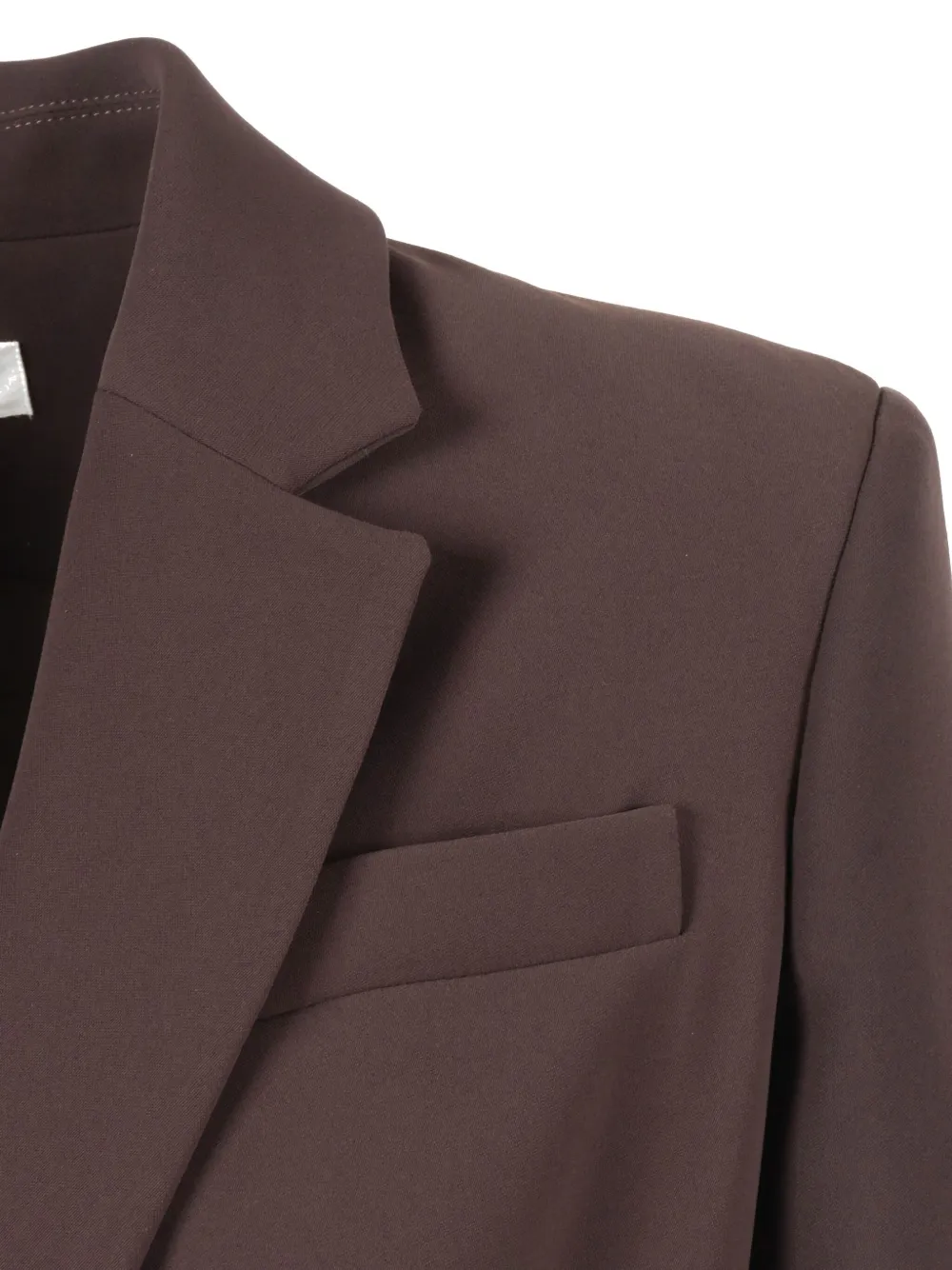 P.a.r.o.s.h Single-breasted Pocket Jacket In Brown