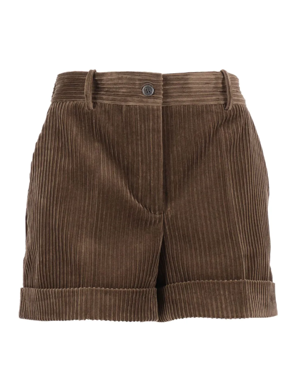 P.A.R.O.S.H. pleated shorts - ブラウン P.A.R.O.S.H. pleated shorts - ブラウン