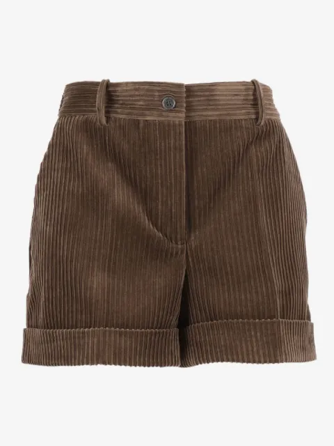 P.A.R.O.S.H. pleated shorts