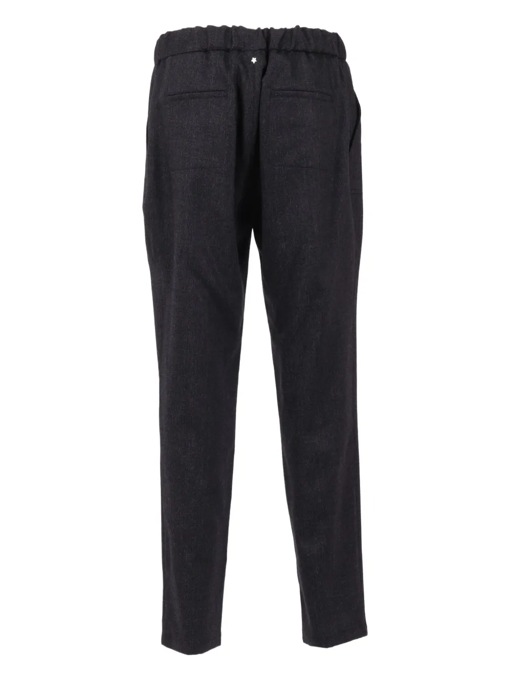Lorena Antoniazzi drawstring straight trousers Blauw