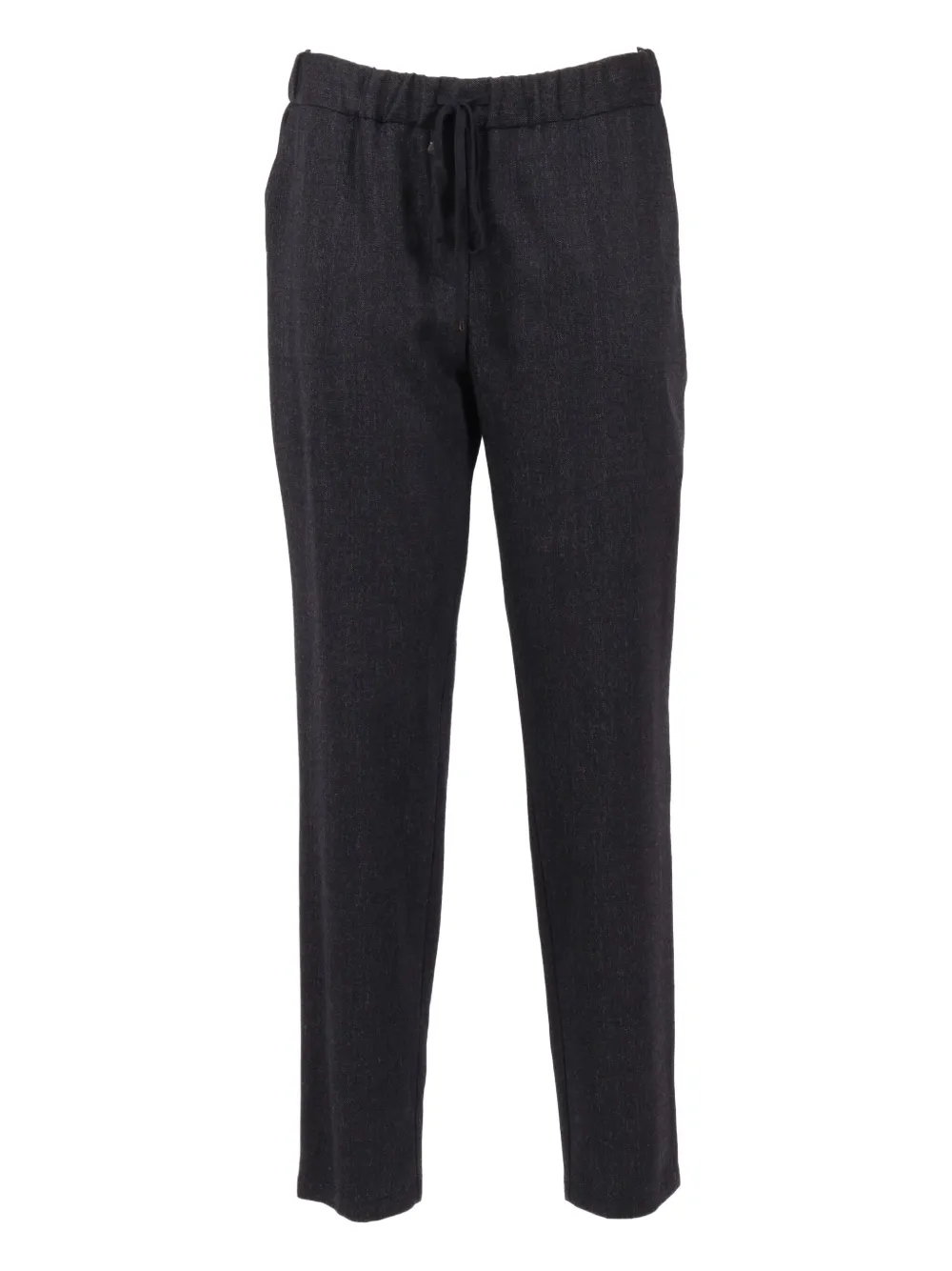 Lorena Antoniazzi drawstring straight trousers Blauw
