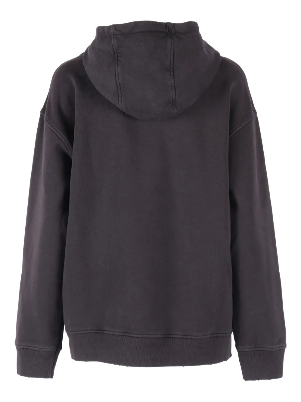 DONDUP Hoodie met grafische print en lange mouwen - Zwart