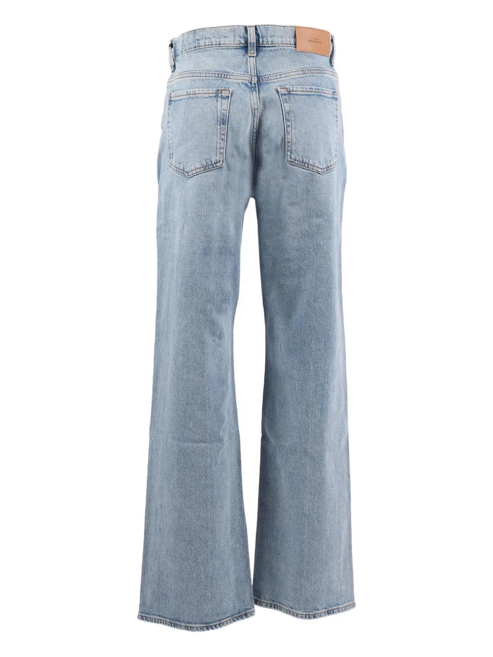 7 For All Mankind Jeans met logopatch - Blauw