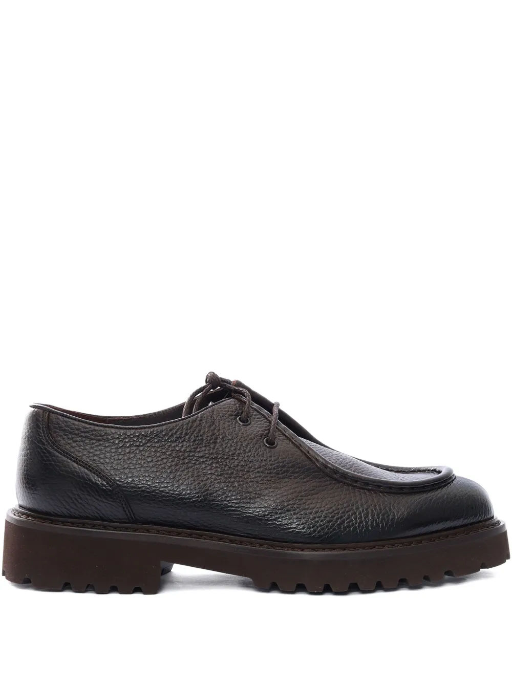 Doucal's leather derby shoes | Brown | Image 1