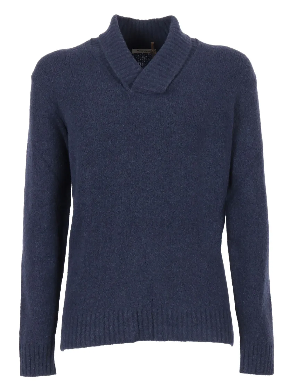 Kangra shawl-collar sweater | Blue | Image 1