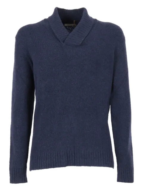 Kangra shawl-collar sweater