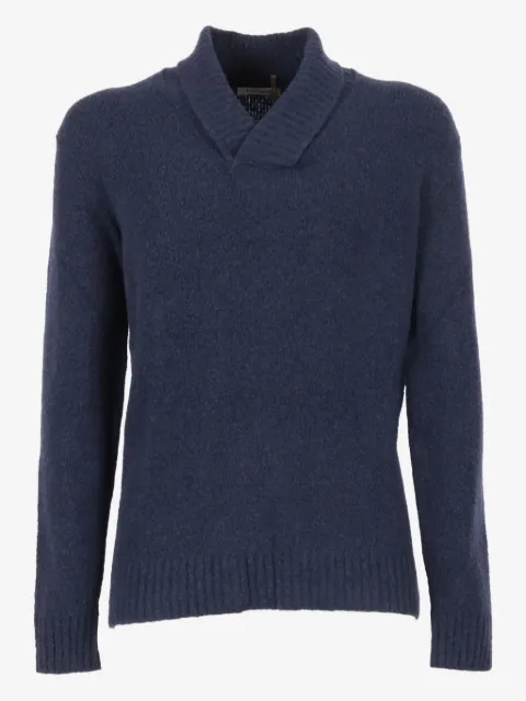 Kangra shawl-collar sweater