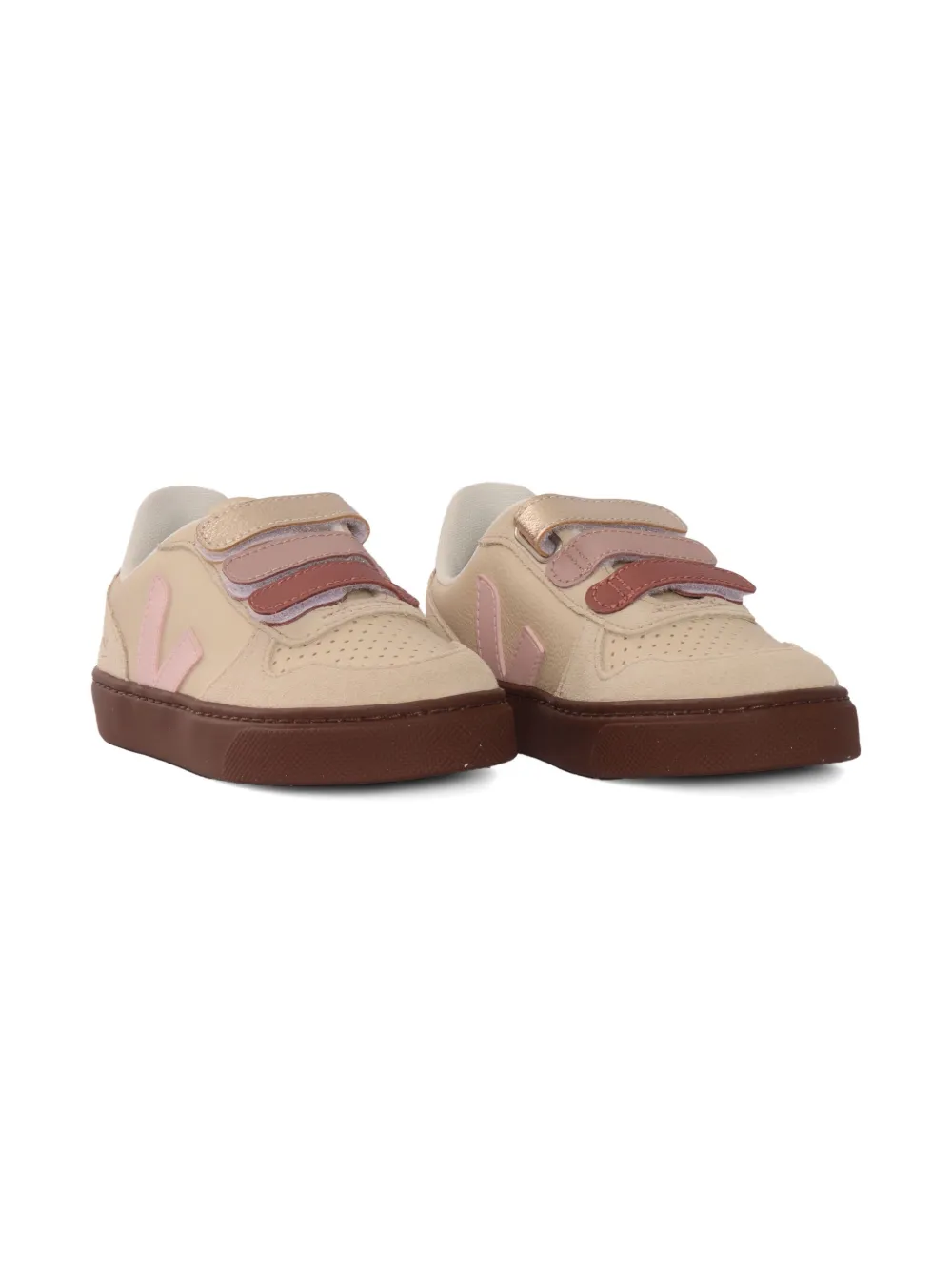 VEJA Kids x Bonpoint V10 touch-strap sneakers | Neutrals | Image 1