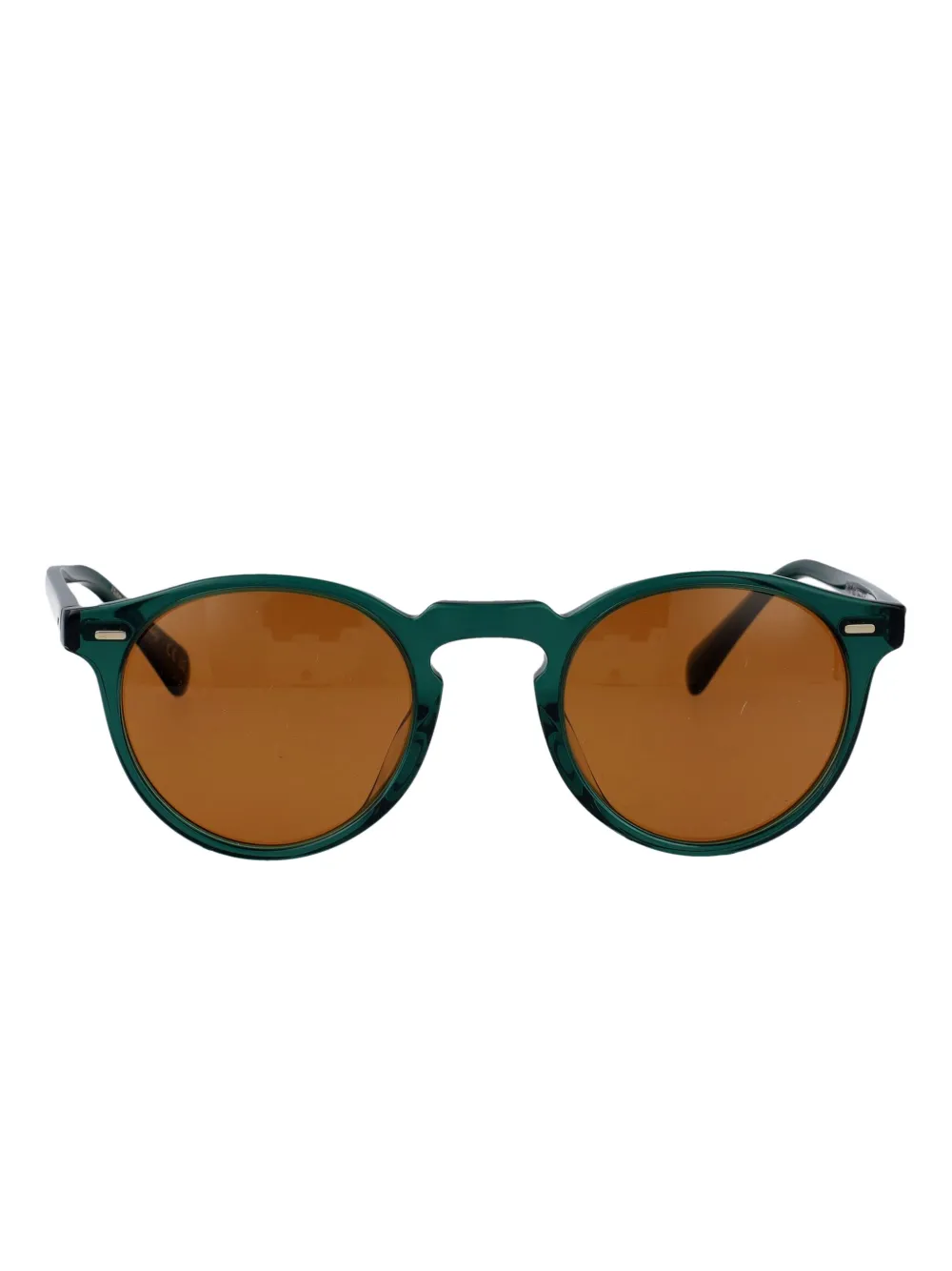 Oliver Peoples Gregory round-frame tinted-lenses sunglasses Groen