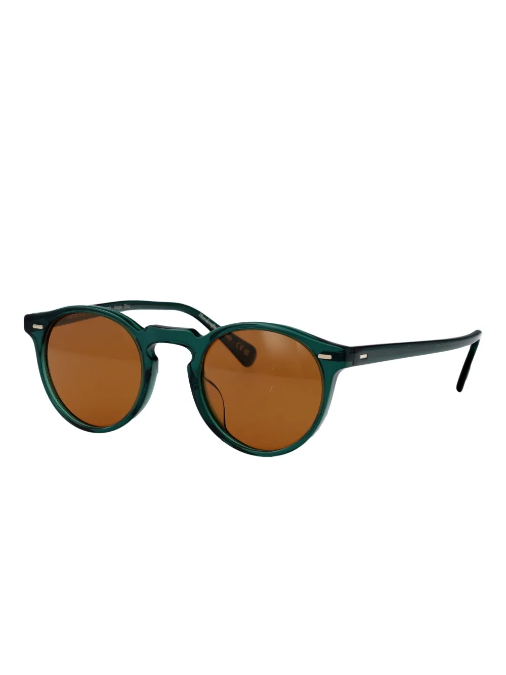 Oliver Peoples Gregory round-frame tinted-lenses sunglasses Groen