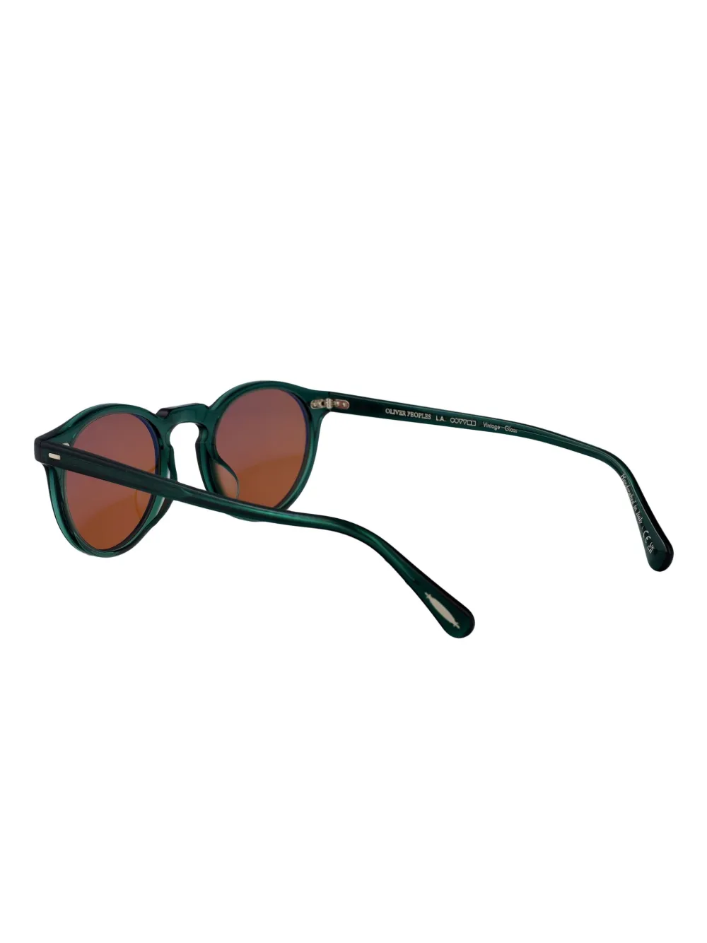 Oliver Peoples Gregory round-frame tinted-lenses sunglasses Groen