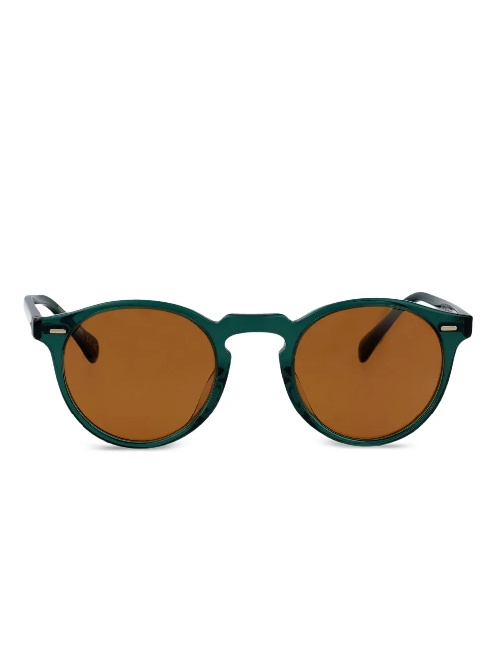 Oliver Peoples Gregory round-frame tinted-lenses sunglasses Groen