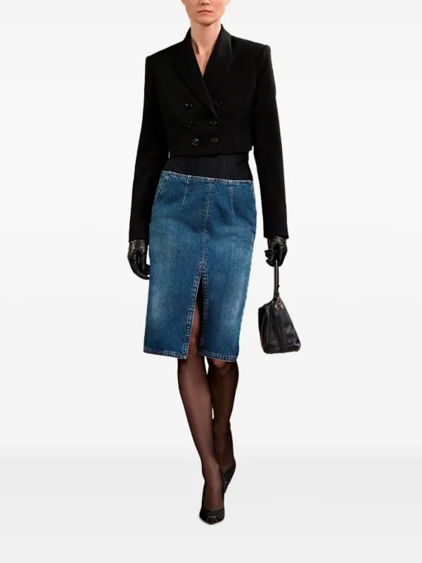 Elisabetta Franchi デニムスカート | ブルー | FARFETCH JP