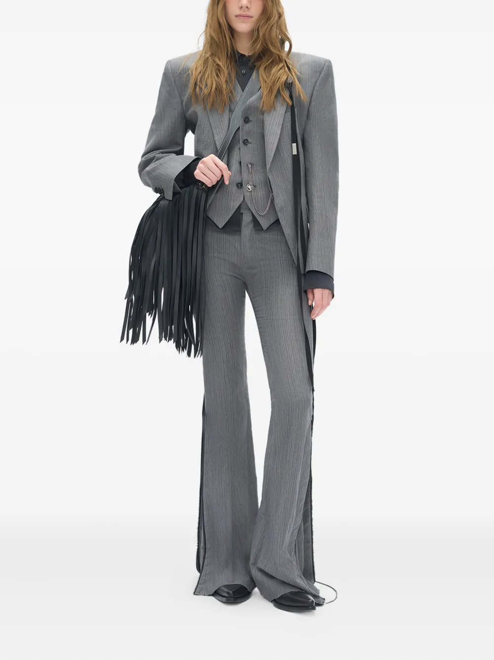 Ann Demeulemeester V-neck waistcoat | Waistcoats & Gilets | Image 2