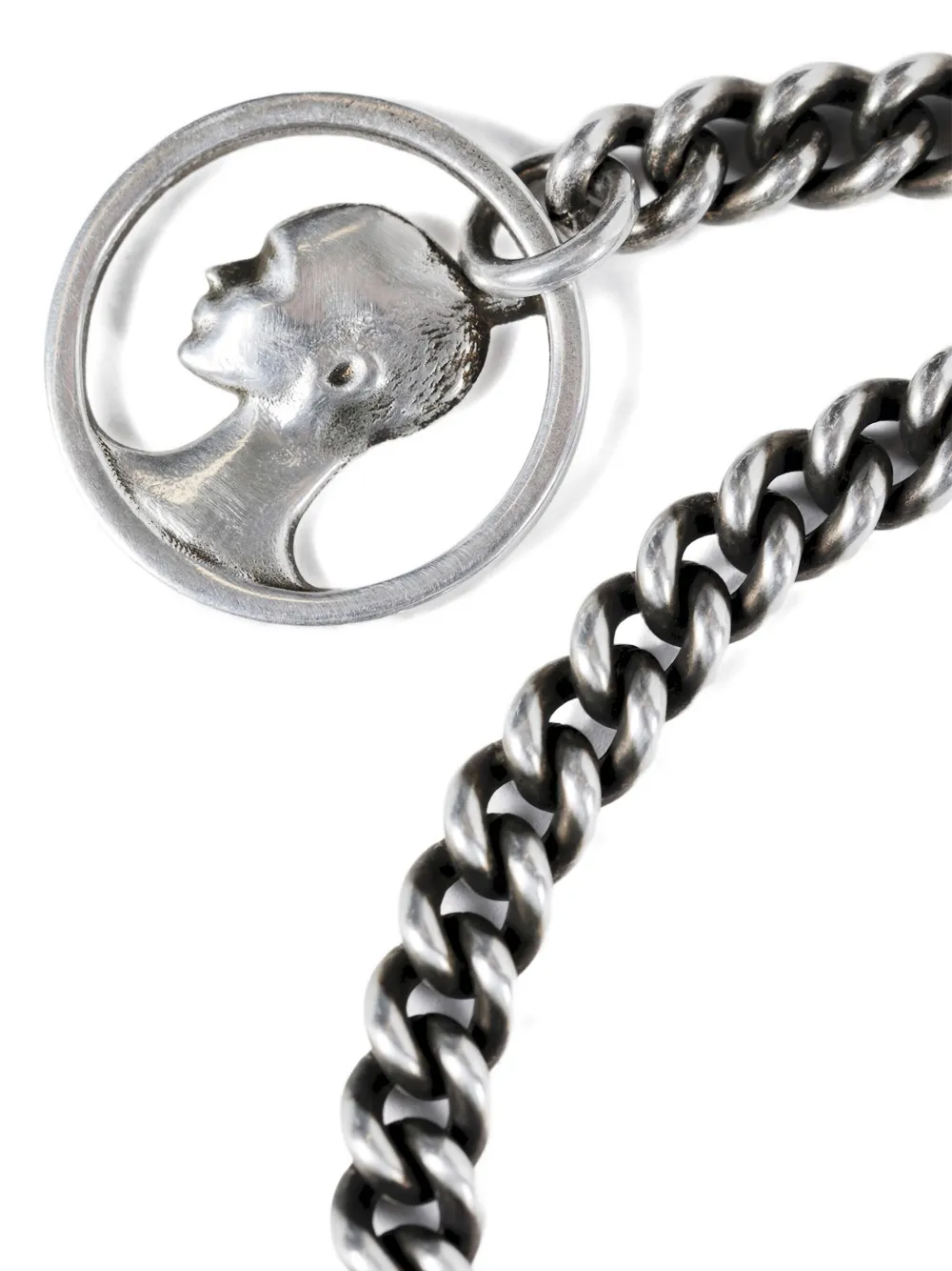  Ann Demeulemeester Damy Coin Bracelet - Silver 