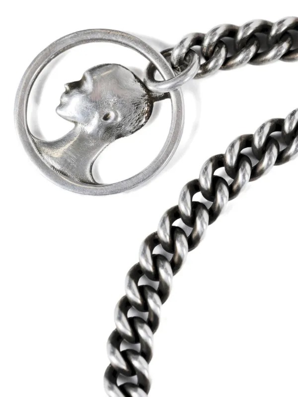 Ann Demeulemeester Damy Coin Bracelet | Silver | FARFETCH GE
