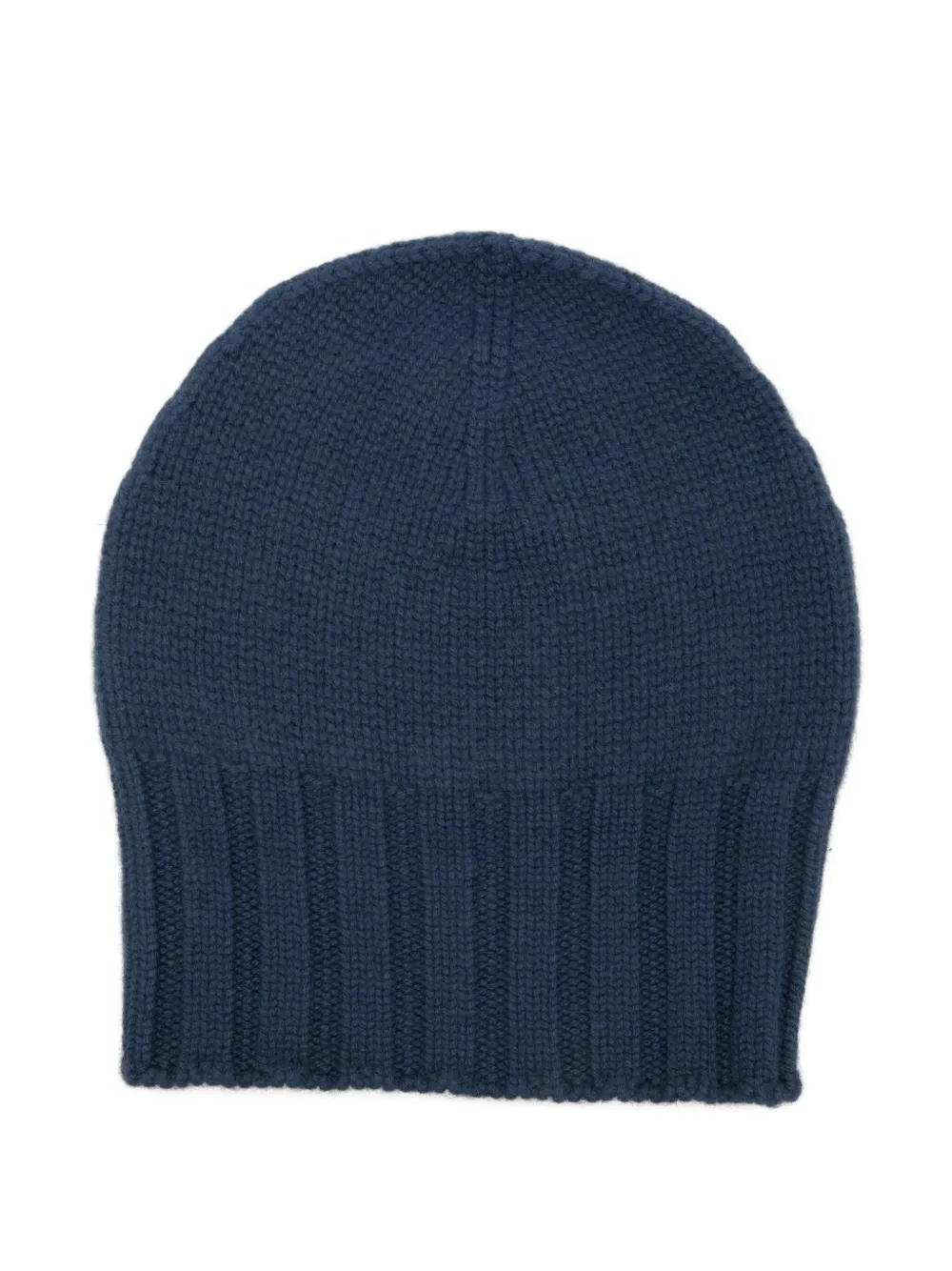 Beyou Ribbed Beanie In Blue