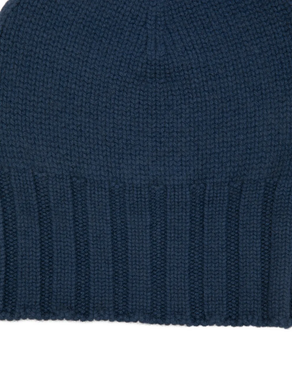Beyou Ribbed Beanie In Blue