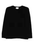 BeYou side-split cashmere sweater - Black