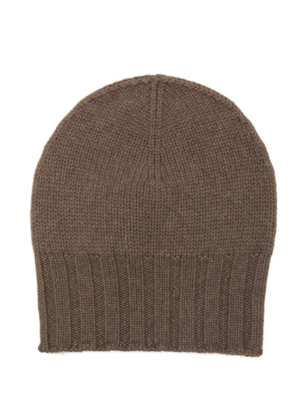 Beyou Ribbed Beanie In Brown