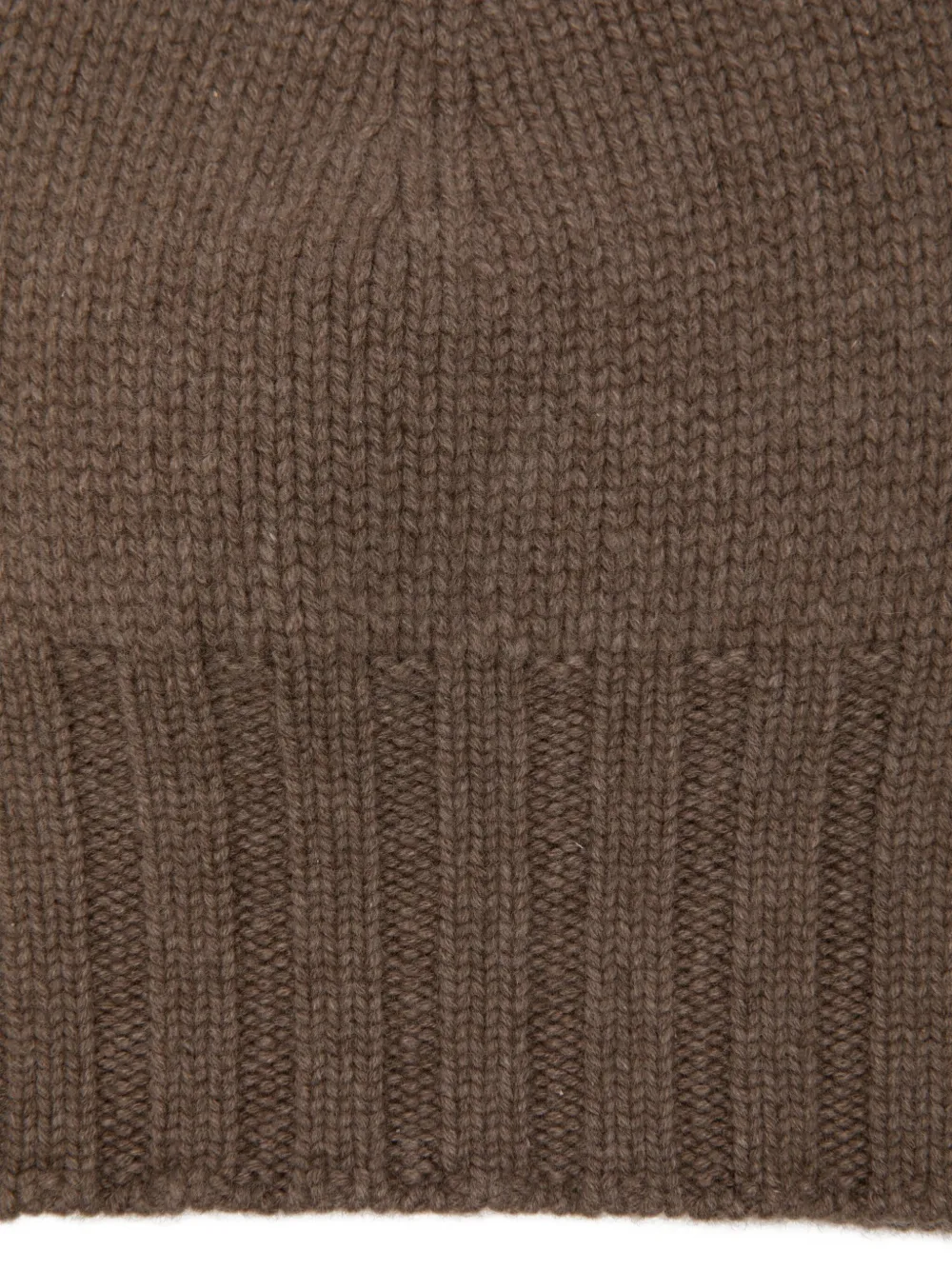 Beyou Ribbed Beanie In Brown