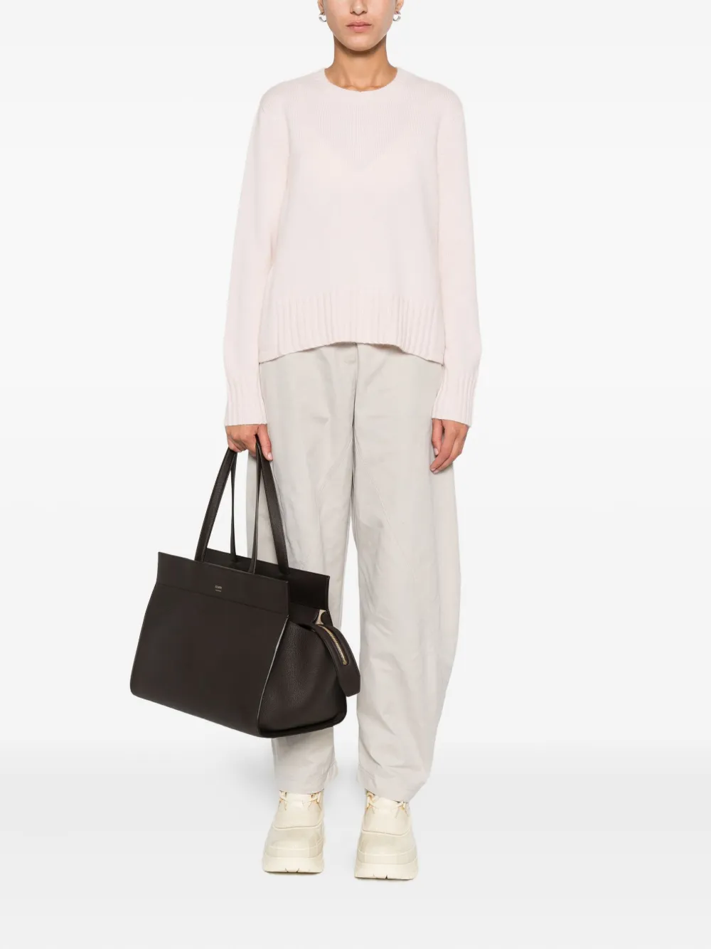 BeYou round-neck ribbed sweater | Knitted Sweaters | Image 2