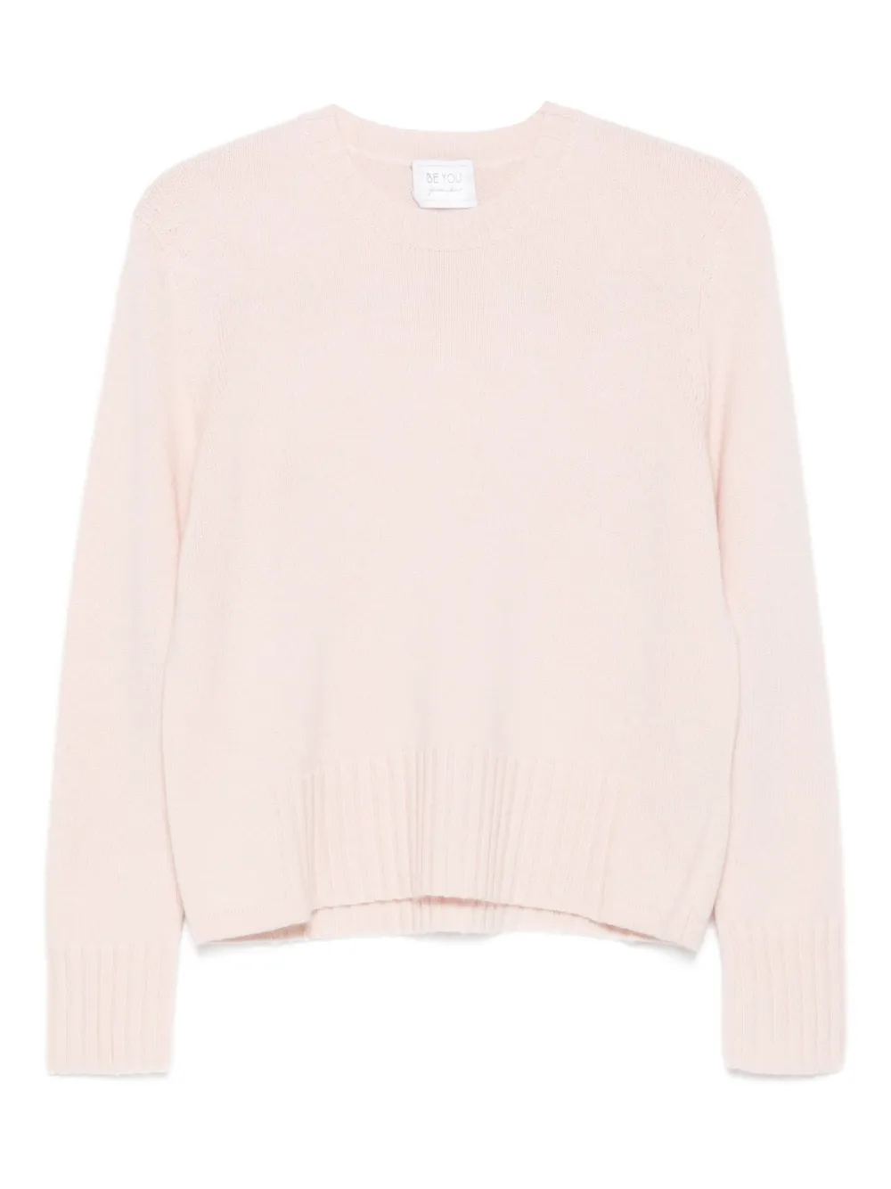 BeYou round-neck ribbed sweater | Pink | Image 1
