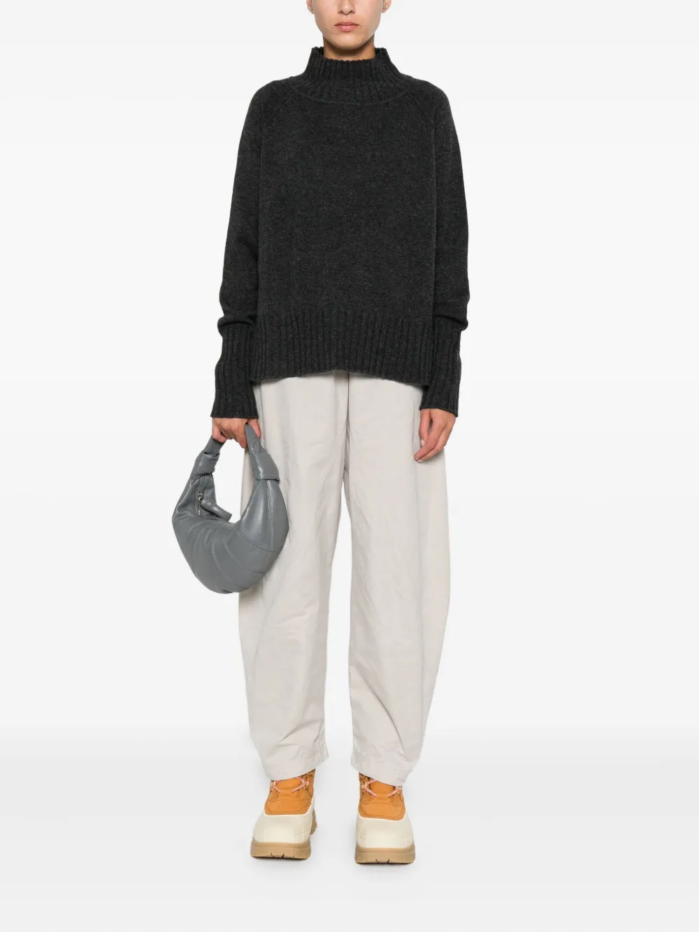 BeYou mock-neck cashmere sweater | Knitted Sweaters | Image 2
