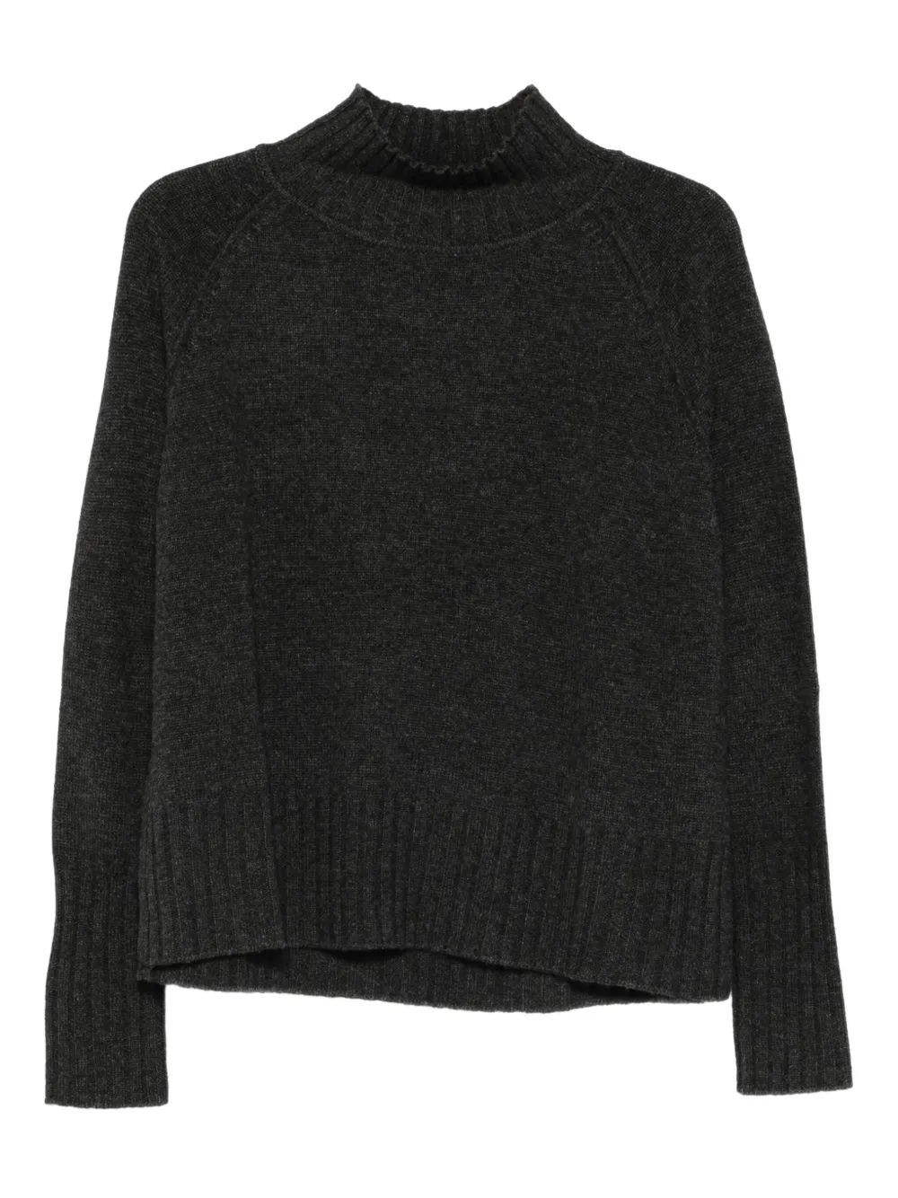 BeYou mock-neck cashmere sweater | Grey | Image 1