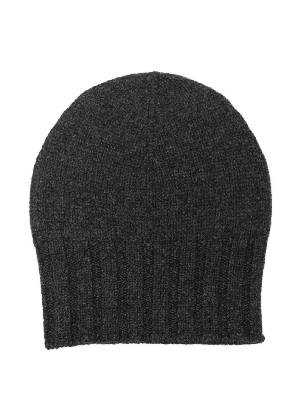 BeYou ribbed beanie hat | Grey | Image 1