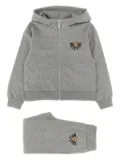 Moschino Kids teddy bear fleece tracksuit - Grey