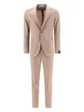 Tagliatore single-breasted wool suit - Neutrals