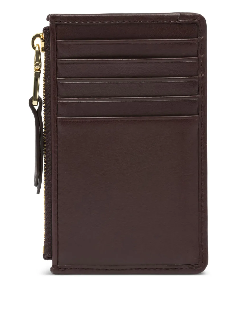 Miu Miu logo zipped wallet - Bruin