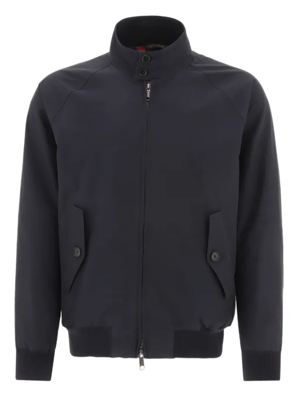 BARACUTA ネイビーブルー ボンバージャケット Baracuta ボンバージャケット | ブルー | FARFETCH JP