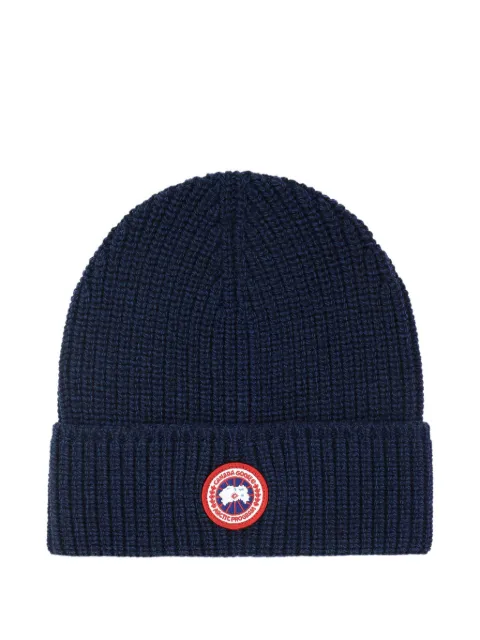 Canada Goose gorro tejido de canalé