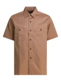 Buzz Ricksons buttoned-pocket cotton shirt - Brown