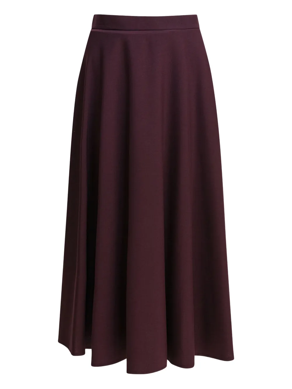 A-line midi skirt