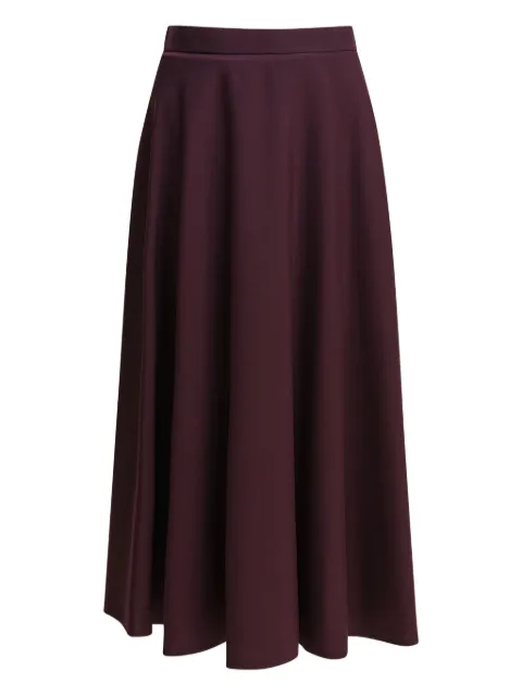 Semper A-line midi skirt
