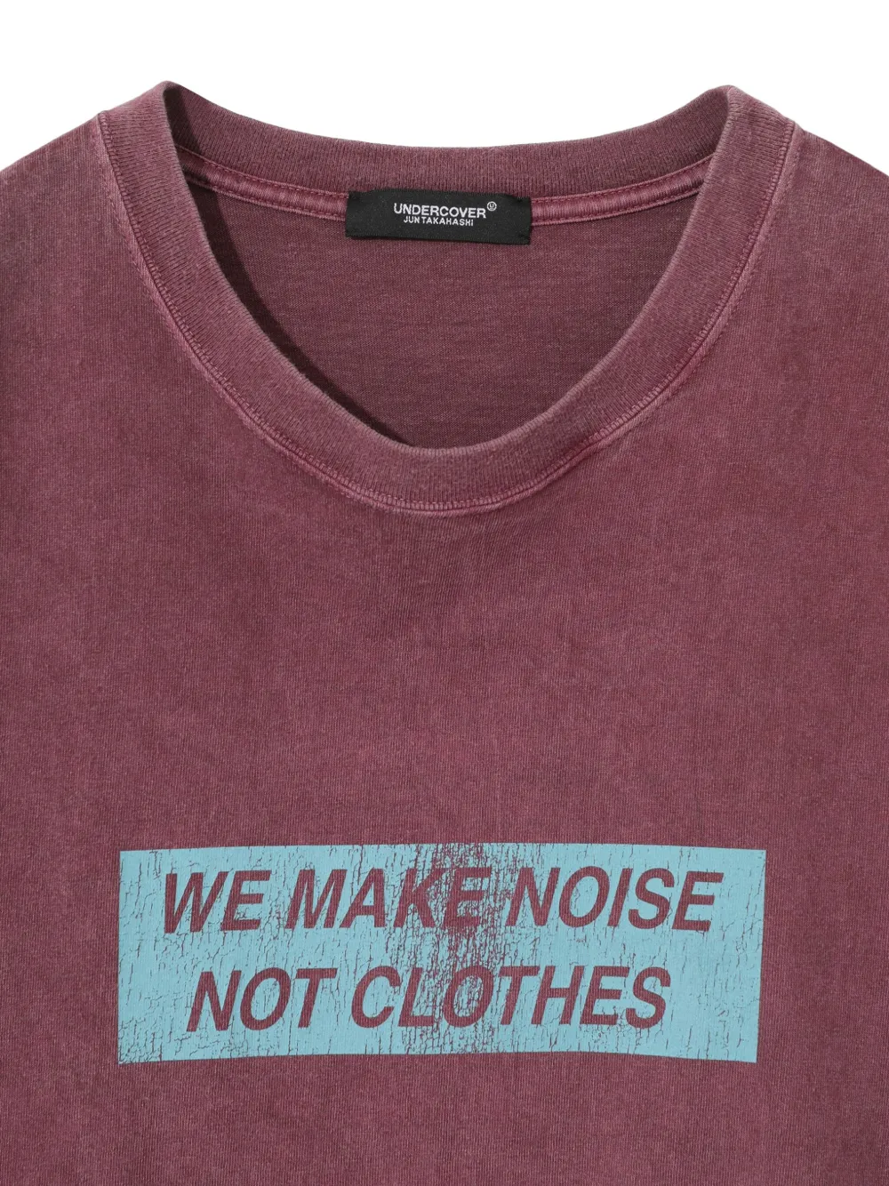 Undercover graphic-print T-shirt Rood